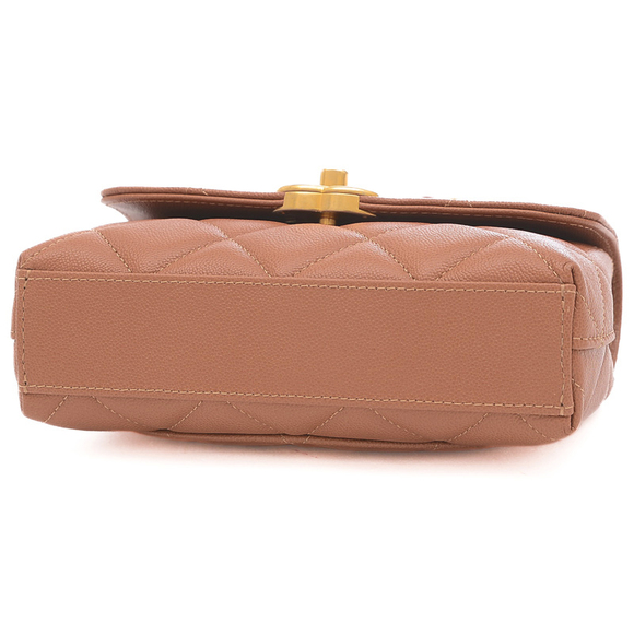 Chanel Matelasse Chain Shoulder Bag Brown - Picture 6 of 7